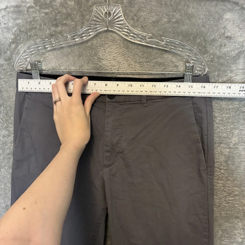 Bonobos Men Slim Lightweight Stretch Chino Pants 33x32 Tech Smart Casual Minimal